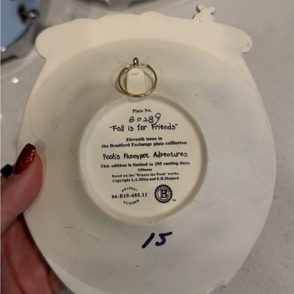 The Bradford Exchange Pooh's Hunny Pot Adventures Plaque - Picture 3 of 6